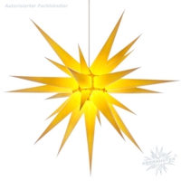 gelbe Herrnhuter Innensterne - alle Größen