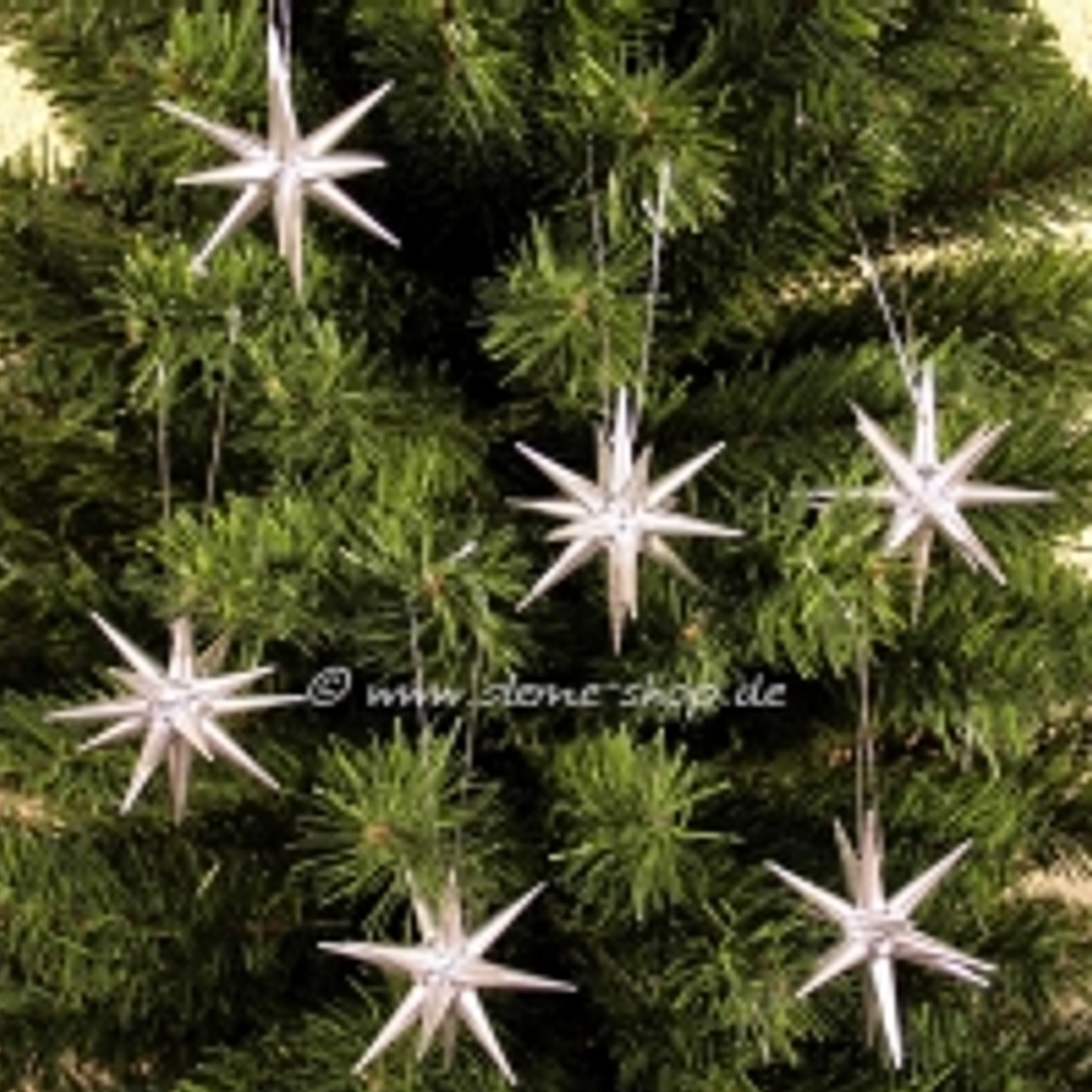 Artikel Bild: Kleine Holzsterne, 6- teilig 7 cm gold