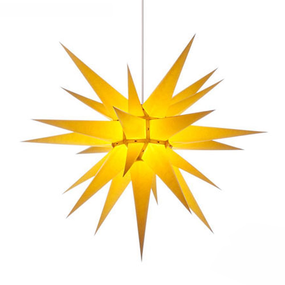 Artikel Bild: Herrnhuter Stern - Innenstern aus Papier 70 cm - gelb