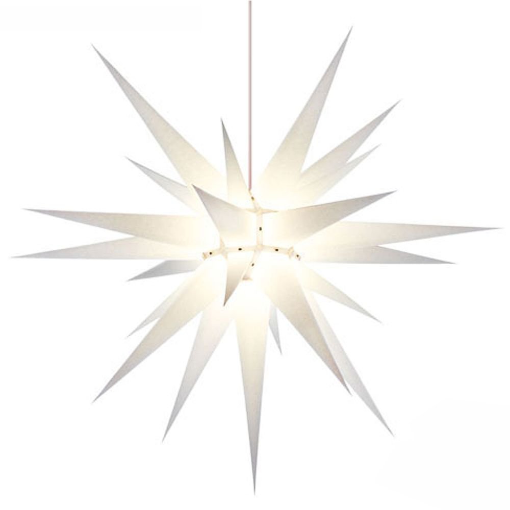 Artikel Bild: Herrnhuter Stern - Innenstern aus Papier 80 cm - weiß