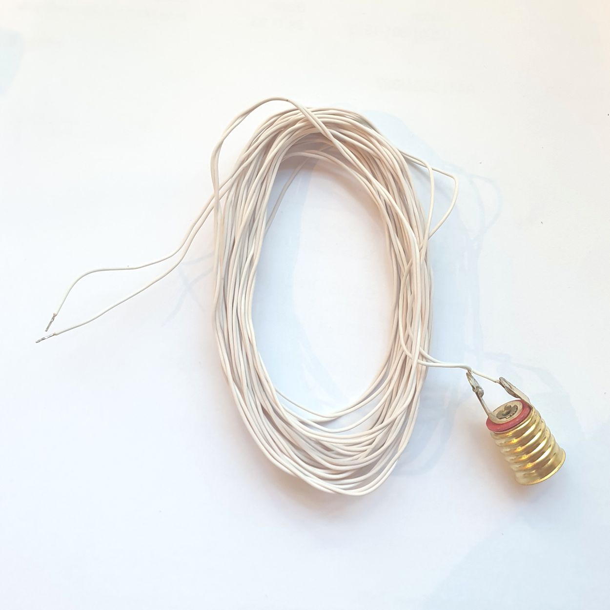 Artikel Bild: Ersatzkabel Beleuchtung 6Volt ohne Kappe, ohne Stecker für einzelne Ministerne A1