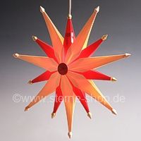Artikel-Bild-Holzstern 48 cm natur/rot