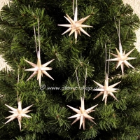 Artikel-Bild-Kleine Holzsterne, 6- teilig 7 cm natur