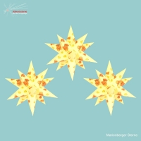 Artikel-Bild-3 Motivsterne gelb Teddy mit Ente 16 cm mit 6 Std. Timer + Batteriebeleuchtung