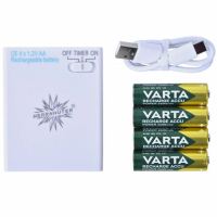 Artikel-Bild-Akku-Batteriehalter mit Timer für 1 Herrnhuter LED-Ministern 