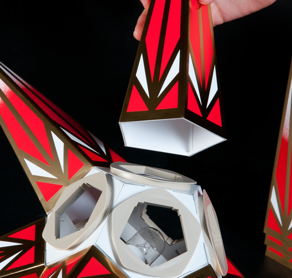 Haßlauer Weihnachtsstern weiß mit gold - für Außen 75 cm - 448 - 169 - 0 - 1