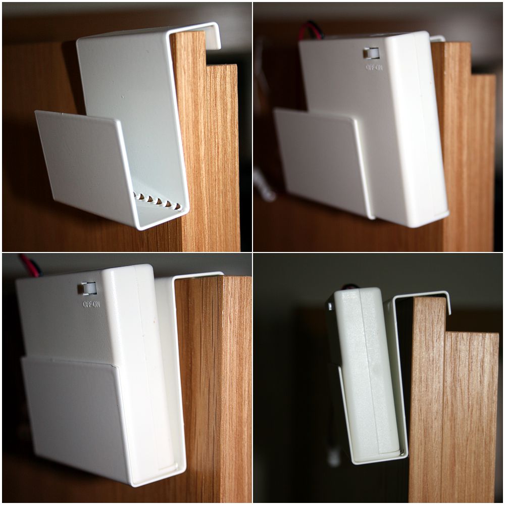 Tür-/Fensteraufhängung für Batteriehalter/Batterietimer - 560 - 230 - 0 - 1